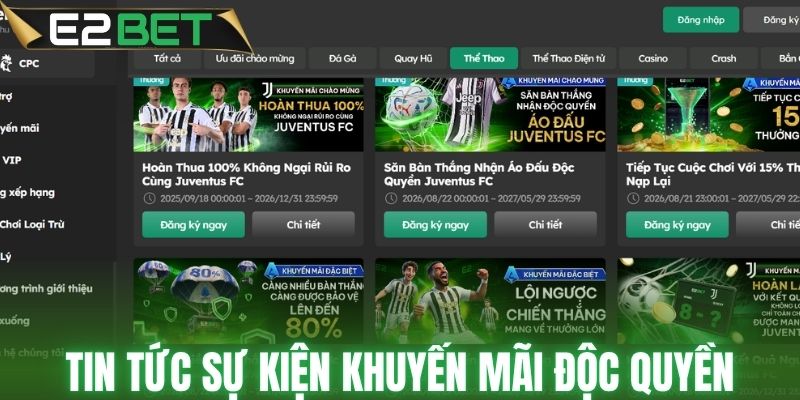 Tin tức về sự kiện khuyến mãi độc quyền